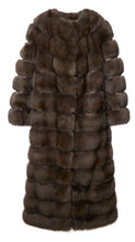 Load image into Gallery viewer, Clara Sable Fur Coat