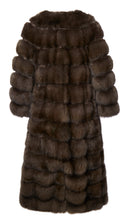 Load image into Gallery viewer, Clara Sable Fur Coat