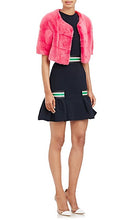 Load image into Gallery viewer, Sarah Mini Mink Fur Jacket Fuxia