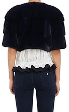 Load image into Gallery viewer, Sarah Mini Mink Fur Jacket Nero
