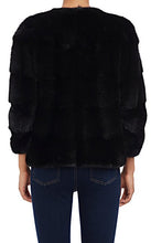 Load image into Gallery viewer, Sarah Mink Fur Jacket Nero