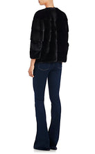 Load image into Gallery viewer, Sarah Mink Fur Jacket Nero