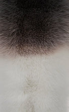 Load image into Gallery viewer, Arabella Silver Fox Fur Scarf Anthracite Multi