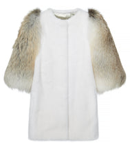 Load image into Gallery viewer, Gaga Mink and Fox Fur Jacket