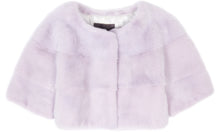 Load image into Gallery viewer, Sarah Mini Mink Fur Jacket Lavender