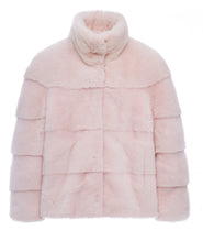 Load image into Gallery viewer, Rosie Mink Fur Jacket With Collar