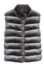 Load image into Gallery viewer, Alice womens chinchilla vest Natural Chinchilla 5