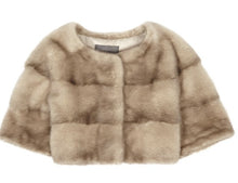Load image into Gallery viewer, Sarah Mini Mink Fur Jacket Cammeo