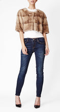 Load image into Gallery viewer, Sarah Mini Mink Fur Jacket Cammeo