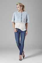 Load image into Gallery viewer, Sarah Mini Mink Fur Jacket Cielo