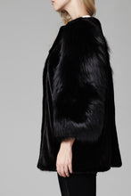 Load image into Gallery viewer, Gaga Mink and Fox Fur Jacket