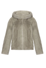 Load image into Gallery viewer, katie womens mink hoodie Pebble 5