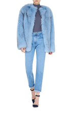 Load image into Gallery viewer, Maria Fox Fur Jacket