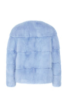 Load image into Gallery viewer, Sarah Mink Fur Jacket Cielo