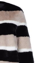 Load image into Gallery viewer, Marilena Long Multi Mink Fur Coat