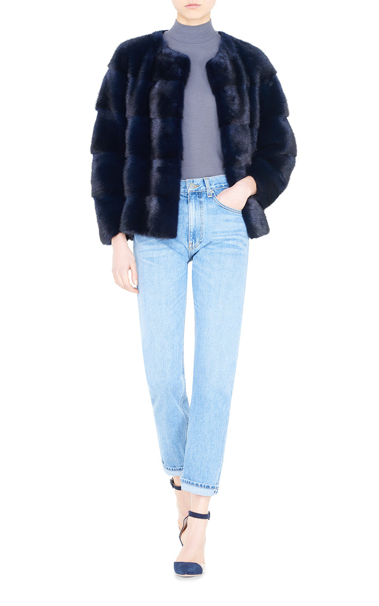 Mink on sale coloured jacket