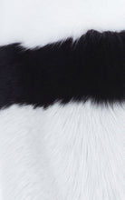 Load image into Gallery viewer, Arabella Striped Fox Fur Scarf Bianco