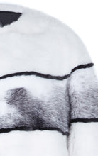 Load image into Gallery viewer, Sarah Long (100cm) Striped Mink Fur Coat