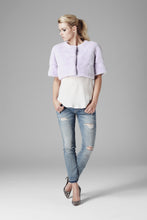 Load image into Gallery viewer, Sarah Mini Mink Fur Jacket Lavender
