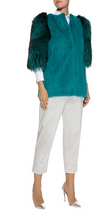 Load image into Gallery viewer, Gaga Mink and Fox Fur Jacket