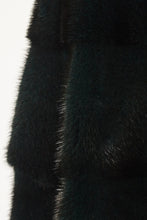 Load image into Gallery viewer, rosie womens mink jacket with collar Foresta 5