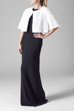 Load image into Gallery viewer, Sarah Mini Mink Fur Jacket Bianco