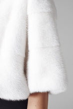 Load image into Gallery viewer, Sarah Mini Mink Fur Jacket Bianco