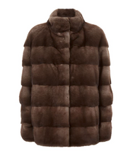 Load image into Gallery viewer, Sarah Mink Fur Jacket Bosco