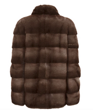 Load image into Gallery viewer, Sarah Mink Fur Jacket Bosco