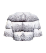 Load image into Gallery viewer, Sarah Mini Mink Fur Jacket Cross Mink