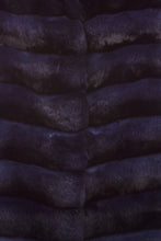 Load image into Gallery viewer, Alice womens chinchilla vest Blu Chinchilla 5