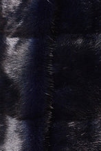 Load image into Gallery viewer, esmeralda womens short mink jacket Blu 5