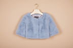 Sarah Mini Mink Fur Jacket Cielo