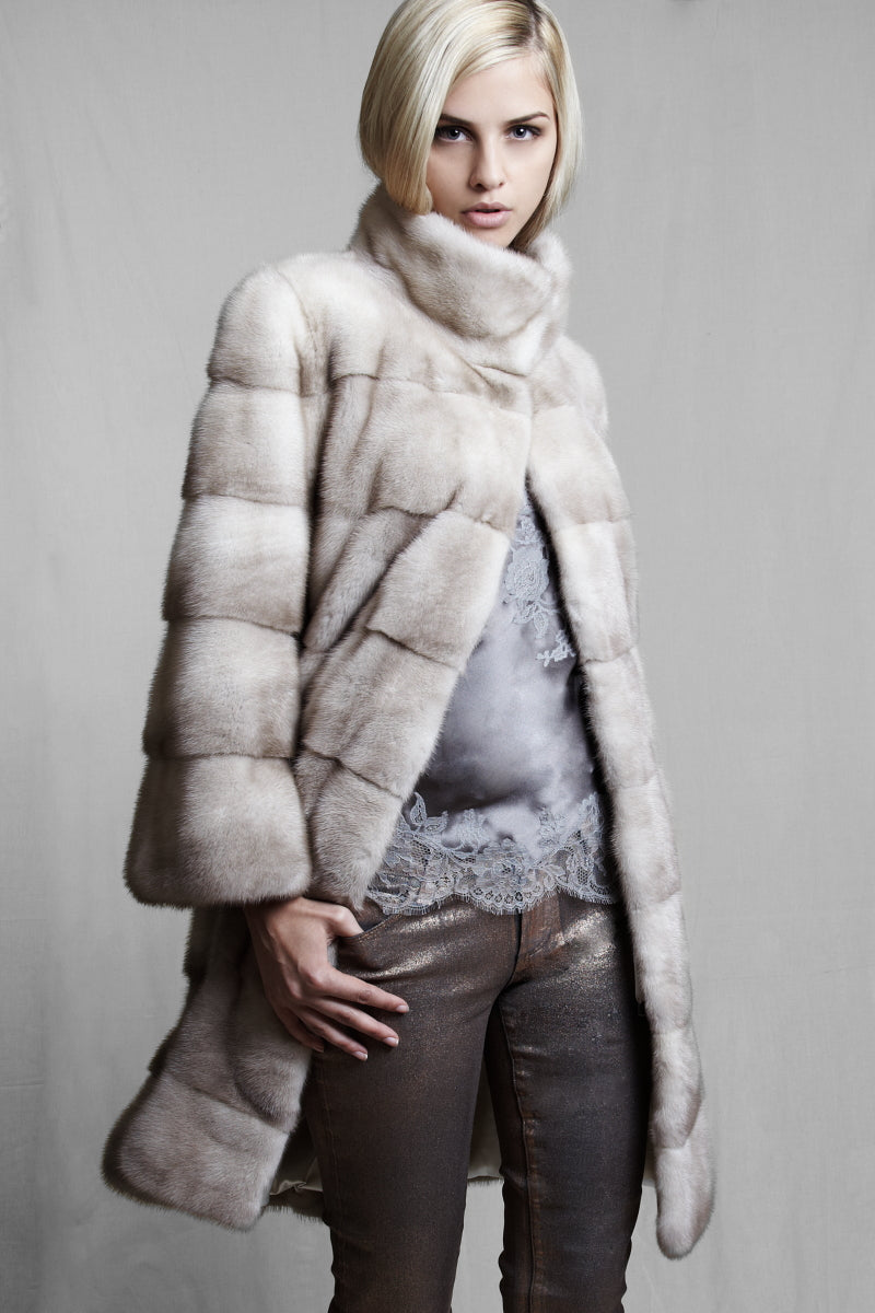 Lilly Mink Fur Coat