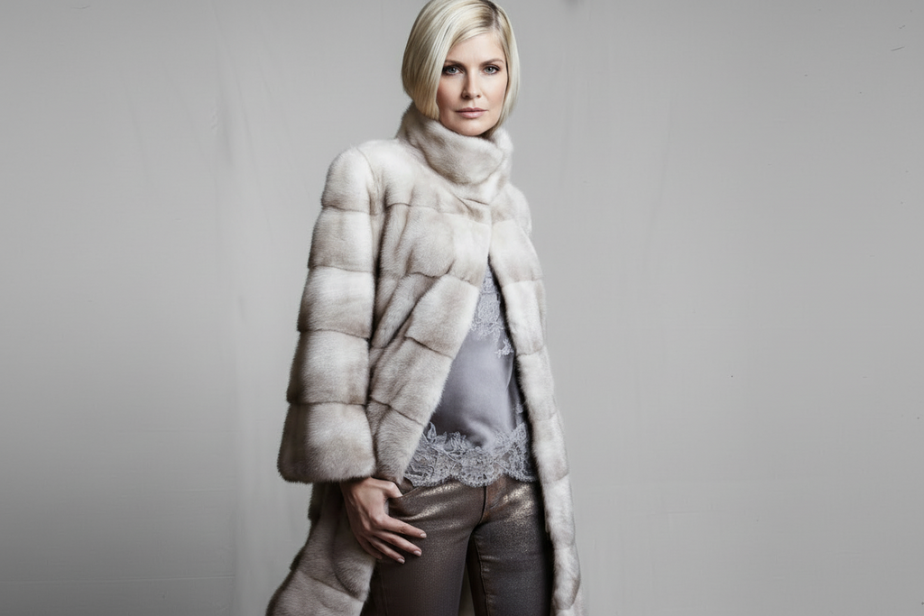 Lilly Mink Fur Coat