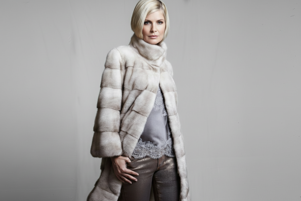 Lilly Mink Fur Coat