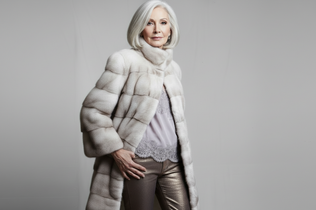 Lilly Mink Fur Coat