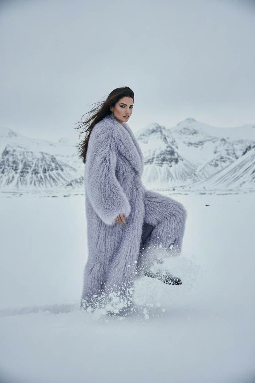 Rebecca Mongolian Coat