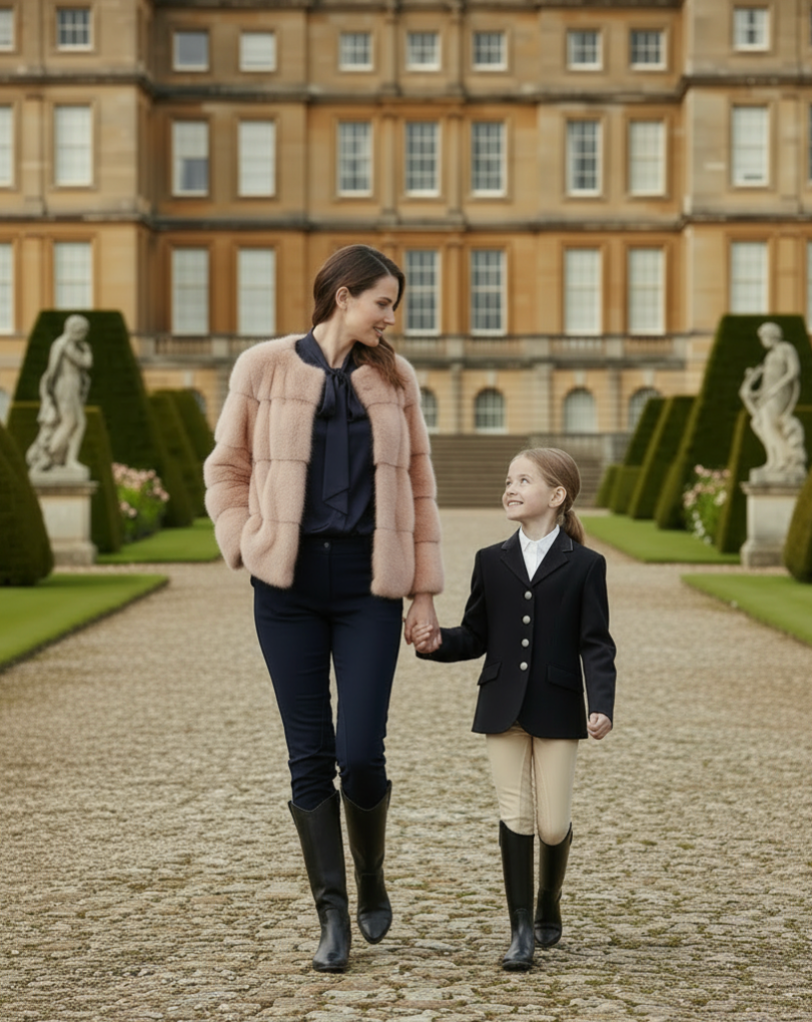 Sarah Mink Fur Jacket Cipria