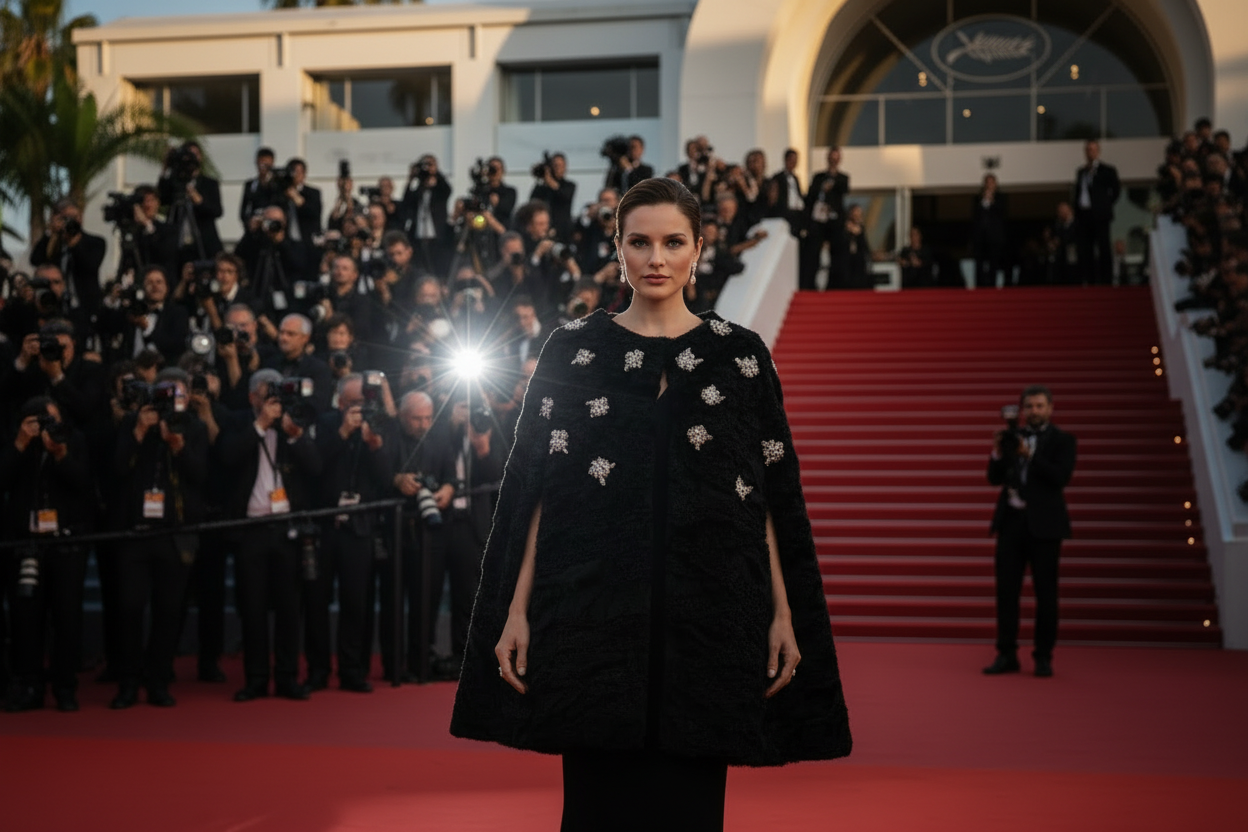Maria Astrakhan Cape