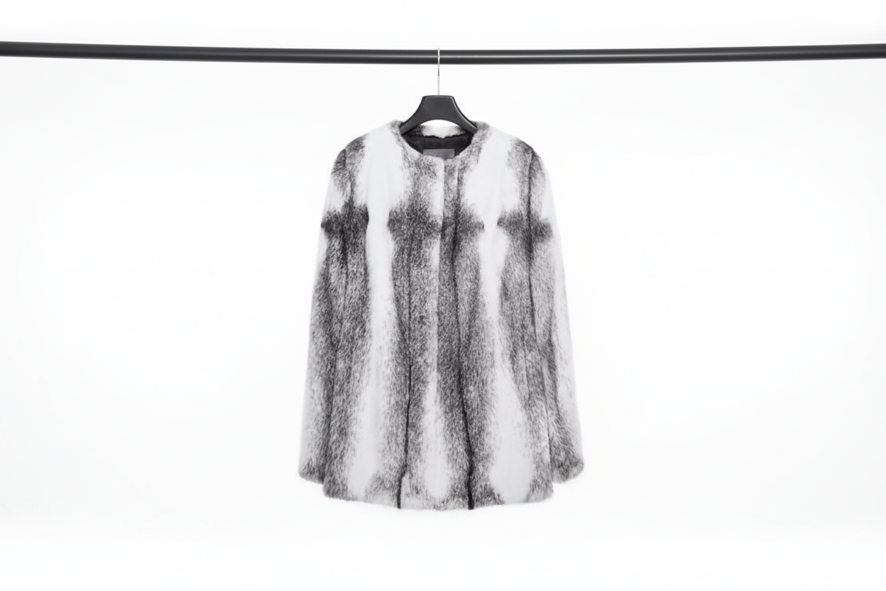 Maria Mink Fur Cape Girocollo