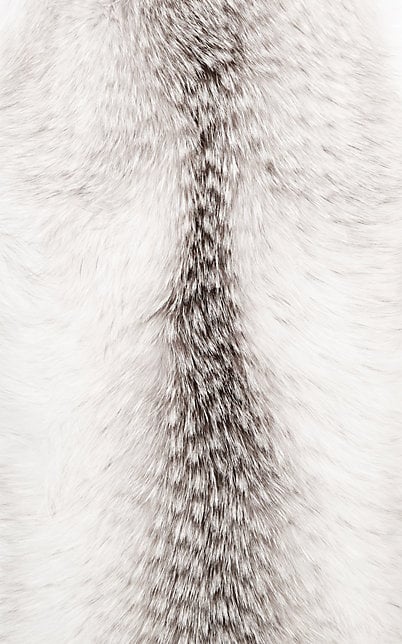 Arabella Marble Arctic Fox Fur Scarf