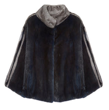 Load image into Gallery viewer, Bethany Mink Fur Batwing Jacket
