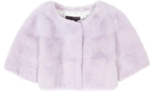 Load image into Gallery viewer, Sarah Mini Mink Fur Jacket Lavender
