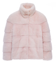 Load image into Gallery viewer, Rosie Mink Fur Jacket With Collar
