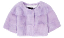 Load image into Gallery viewer, Sarah Mini Mink Fur Jacket Violetta
