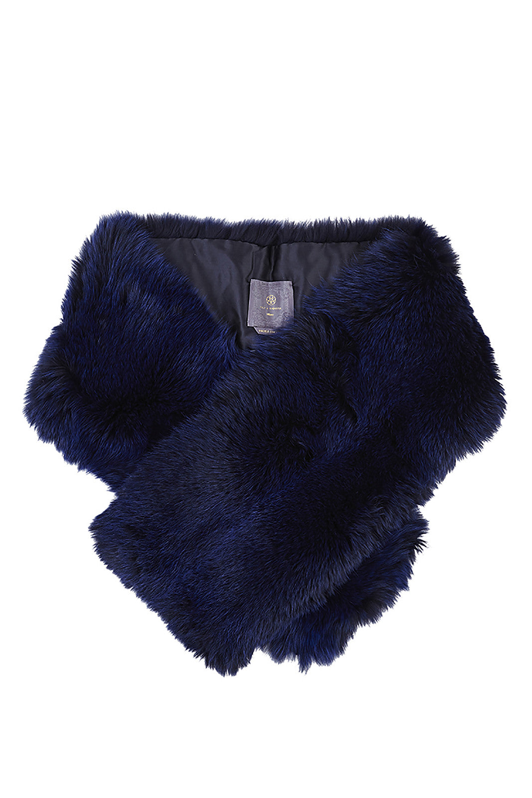 arabella womens fox fur scarf  Blu Fox 