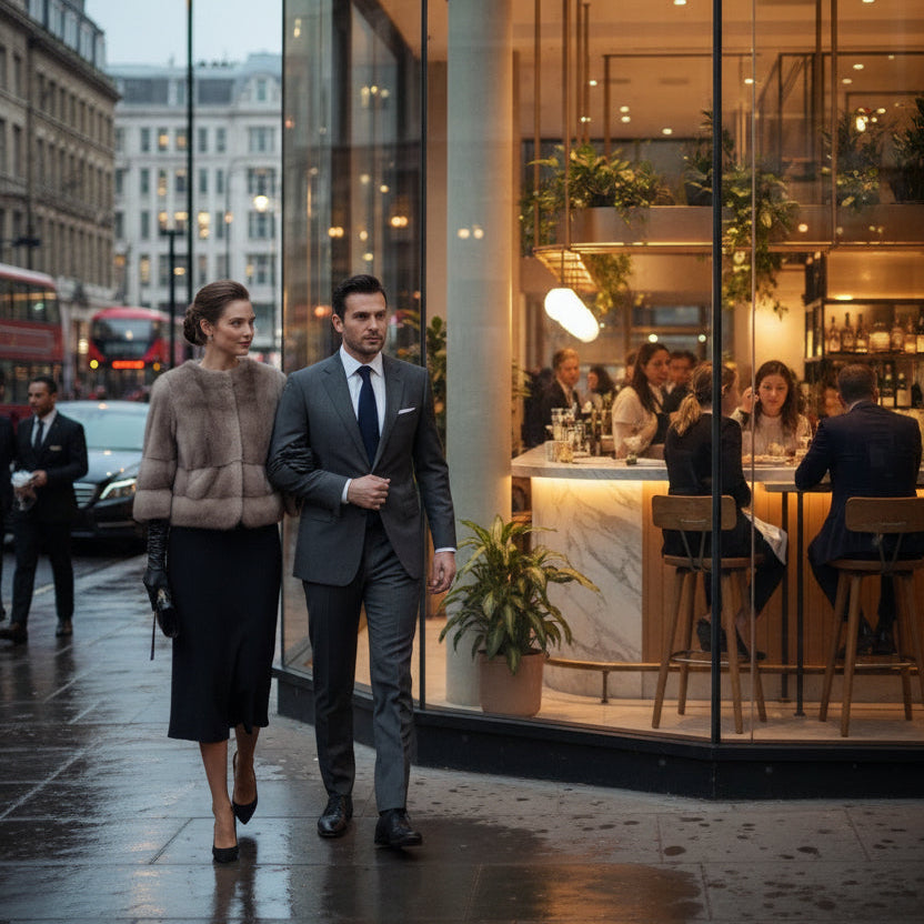 esmeralda short mink jacket in Cammeo  from lilly e violetta 