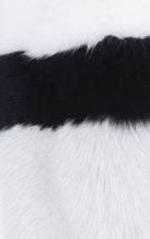 Load image into Gallery viewer, Arabella Striped Fox Fur Scarf Bianco
