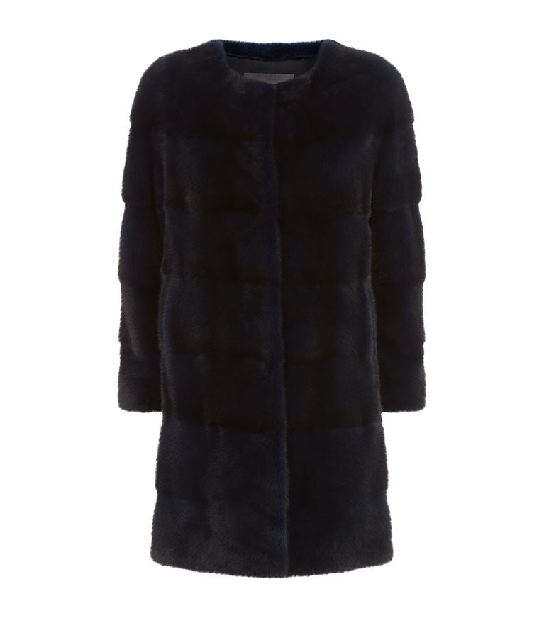 Sarah Long (80cm) Mink Fur Coat